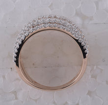 Load image into Gallery viewer, Radiant Rose: 14kt Rose Gold Diamond Band for Women - 1 Cttw - Splendid Jewellery