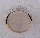 Radiant Rose: 14kt Rose Gold Diamond Band for Women - 1 Cttw - Splendid Jewellery
