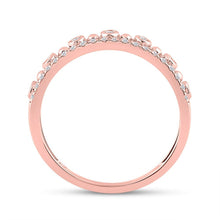 Load image into Gallery viewer, Radiant Rose Gold Diamond Band: A Captivating Masterpiece of Elegance - Splendid Jewellery