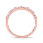Radiant Rose Gold Diamond Band: A Captivating Masterpiece of Elegance - Splendid Jewellery