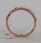 Radiant Rose Gold Diamond Band: A Captivating Masterpiece of Elegance - Splendid Jewellery