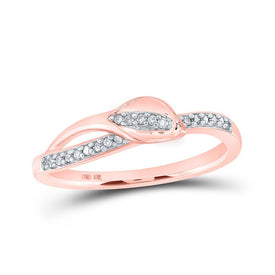 Radiant Rose Gold Diamond Band Ring: Timeless Elegance and Sparkling Sophistication - Splendid Jewellery