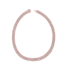 Load image into Gallery viewer, Radiant Rose Gold Diamond Curb Link Chain Necklace for Men - 12 &amp; 3/4 Cttw - Splendid Jewellery