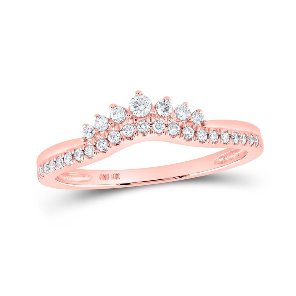 Radiant Rose Gold Diamond Enhancer Wedding Band - A Mesmerizing Symbol of Love and Elegance - Splendid Jewellery