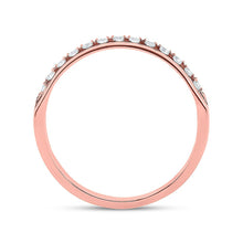Load image into Gallery viewer, Radiant Rose Gold Diamond Eternity Wedding Band - 1/3 Cttw - Splendid Jewellery