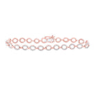 Radiant Rose Gold Diamond Fashion Bracelet - 1 - 3/8 Cttw - Splendid Jewellery