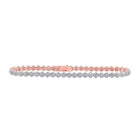 Radiant Rose Gold Diamond Fashion Bracelet - 2 - 1/5 Cttw - Splendid Jewellery