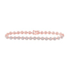 Radiant Rose Gold Diamond Fashion Bracelet - 2 - 7/8 Cttw - Splendid Jewellery