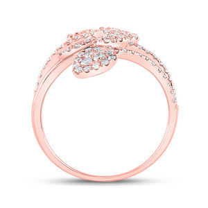 Radiant Rose Gold Diamond Fashion Ring - 1 Cttw - Splendid Jewellery