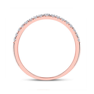 Radiant Rose Gold Diamond Halo Bridal Wedding Ring Set - Splendid Jewellery