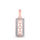 Radiant Rose Gold Diamond Pendant: A Captivating Symbol of Elegance and Romance - Splendid Jewellery