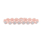Radiant Rose Gold Diamond Teardrop Bracelet - 2 - 1/5 Cttw - Splendid Jewellery