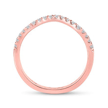 Load image into Gallery viewer, Radiant Rose Gold Diamond Wedding Enhancer Band - Splendid Jewellery
