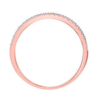 Radiant Rose Gold Diamond Wedding Ring Band Set - A Timeless Symbol of Love and Elegance - Splendid Jewellery