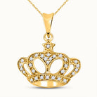 Radiant Royalty Diamond Pendant - Splendid Jewellery