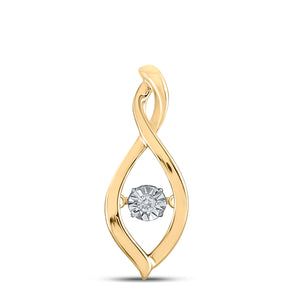 Radiant Sparkle Diamond Solitaire Pendant - Splendid Jewellery