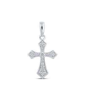 Radiant Spirit Diamond Cross Pendant - Splendid Jewellery