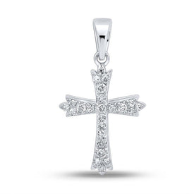 Radiant Spirit Diamond Cross Pendant - Splendid Jewellery