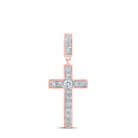 Radiant Spirit Diamond Cross Pendant - Splendid Jewellery
