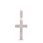 Radiant Spirit Diamond Cross Pendant - Splendid Jewellery