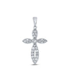 Radiant Spirit Diamond Cross Pendant - Splendid Jewellery