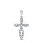 Radiant Spirit Diamond Cross Pendant - Splendid Jewellery