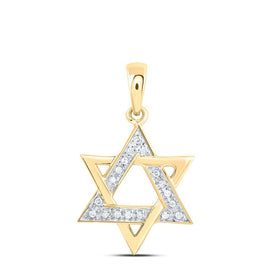Radiant Star of David Diamond Pendant - Splendid Jewellery