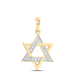 Radiant Star of David Diamond Pendant - Splendid Jewellery