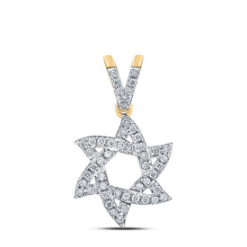 Radiant Star of David Diamond Pendant - Splendid Jewellery