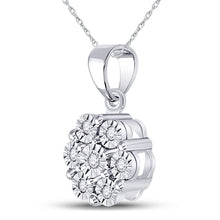 Load image into Gallery viewer, Radiant Starburst Diamond Pendant - Splendid Jewellery