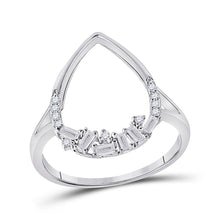Load image into Gallery viewer, Radiant Teardrop Diamond Cluster Ring - Splendid Jewellery