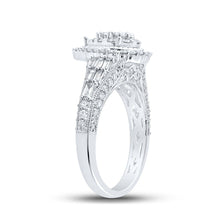 Load image into Gallery viewer, Radiant Teardrop Diamond Cluster Ring - Splendid Jewellery
