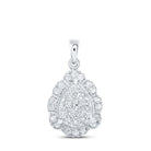 Radiant Tears Diamond Pendant - Splendid Jewellery