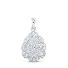 Radiant Tears Diamond Pendant - Splendid Jewellery