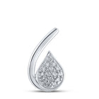 Radiant Tears Diamond Pendant - Splendid Jewellery