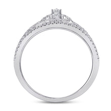 Load image into Gallery viewer, Regal Heart Crown Diamond Fashion Ring - Splendid Jewellery