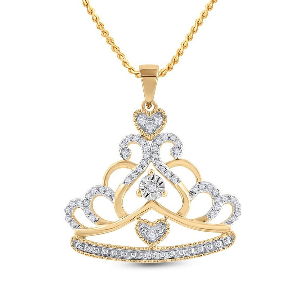 Regal Majesty Diamond Fashion Pendant - Splendid Jewellery