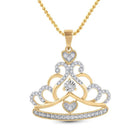 Regal Majesty Diamond Fashion Pendant - Splendid Jewellery
