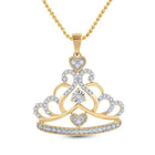 Regal Majesty Diamond Fashion Pendant - Splendid Jewellery