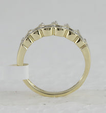 Load image into Gallery viewer, Regal Reign Diamond Band | 10kt Yellow Gold Womens Round Diamond Crown Tiara Band Ring 1/4 Cttw | Splendid Jewellery - Splendid Jewellery