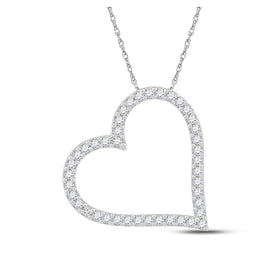 Romantic Diamond Love Affair Pendant - Splendid Jewellery
