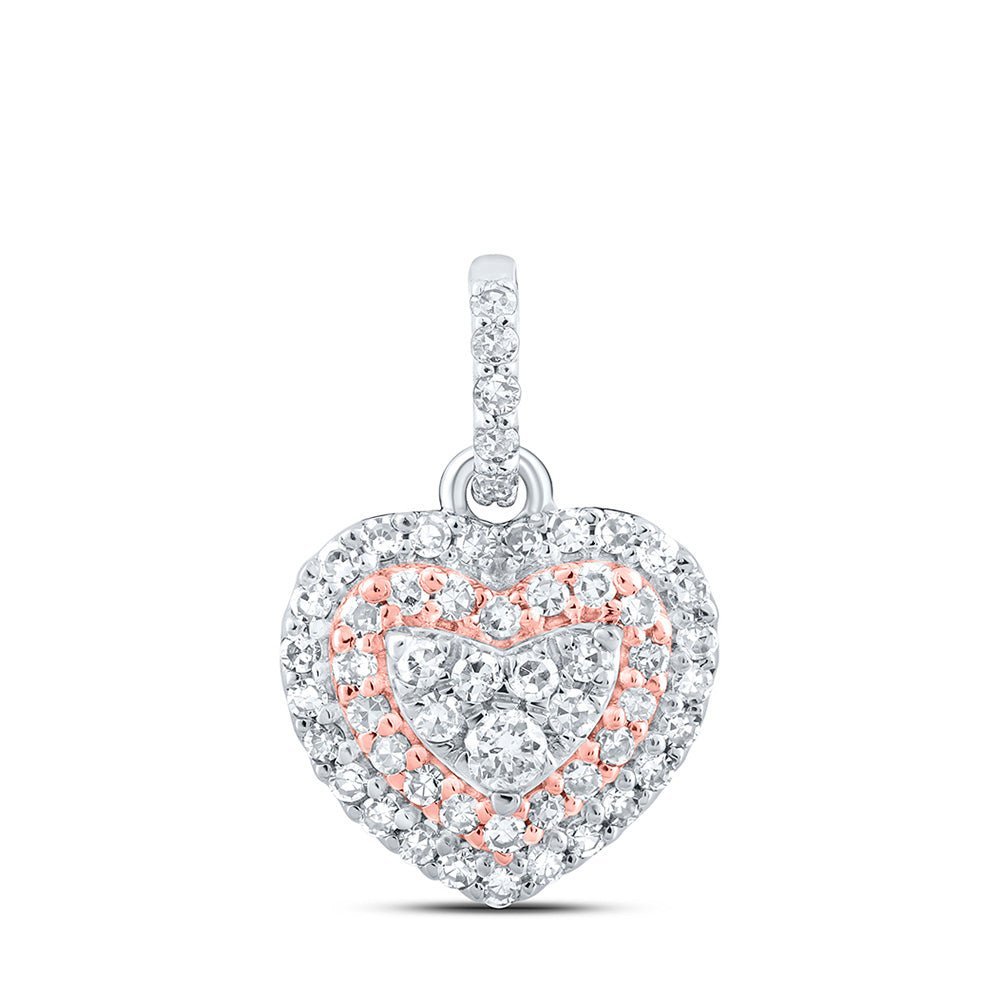 Romantic Harmony Diamond Pendant - Splendid Jewellery