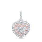 Romantic Harmony Diamond Pendant - Splendid Jewellery