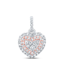 Romantic Harmony Diamond Pendant - Splendid Jewellery