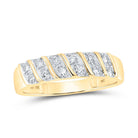 Romantic Heart Diamond Wedding Set in 10kt Yellow Gold - Splendid Jewellery