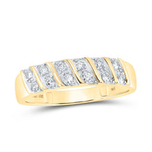 Load image into Gallery viewer, Romantic Heart Diamond Wedding Set in 10kt Yellow Gold - Splendid Jewellery