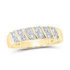 Romantic Heart Diamond Wedding Set in 10kt Yellow Gold - Splendid Jewellery