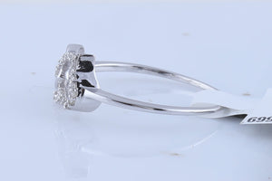 Romantic Love Diamond Heart Ring - Splendid Jewellery