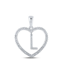 Load image into Gallery viewer, Romantic Love Letter Diamond Pendant - Splendid Jewellery