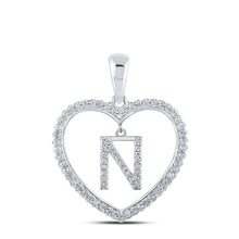 Load image into Gallery viewer, Romantic Love Letter Diamond Pendant - Splendid Jewellery